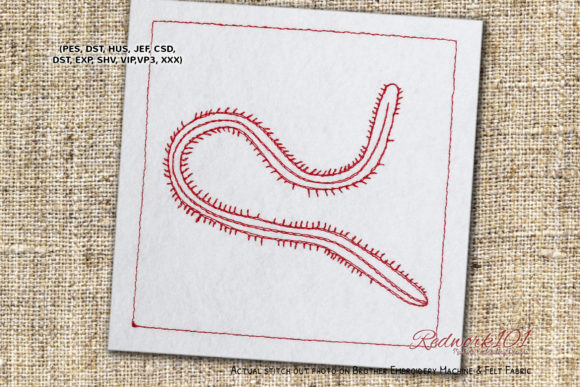 Bristle Worm: A Seasonal Embroidery Design Review