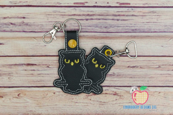 Halloween Owl in the Hoop Keyfob Review for Seasonal Projects