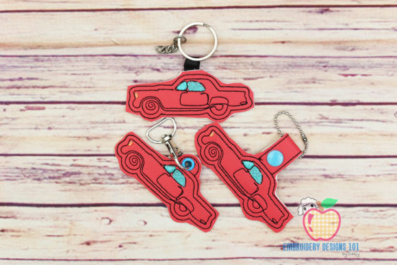Little Pink Car ITH Key Fob Design Review