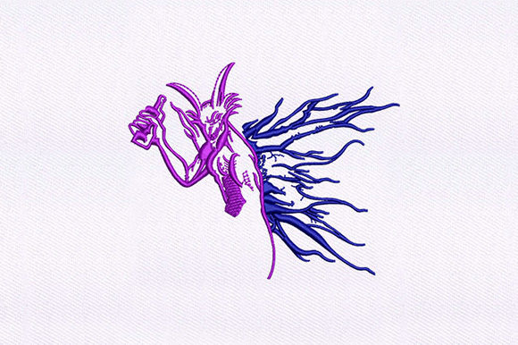 Purple Devil Puff Design Review: A Versatile Embroidery File for Handmade Gifts