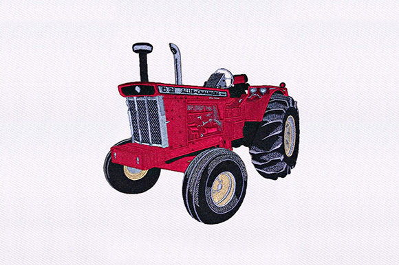Red Tractor Embroidery Design Review for Etsy Sellers