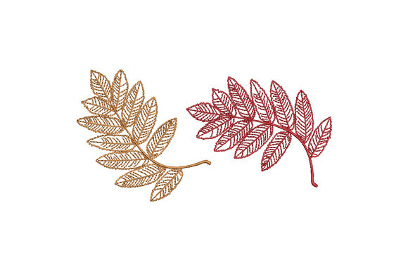 Rowan Autumn Leaves Embroidery Review for Small Business Merch