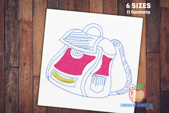 Women’s Leather Bag Sketch Embroidery Review